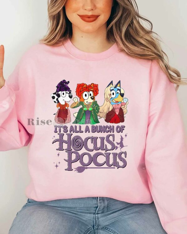 Retro Bluey Hocus Pocus – Sweatshirt