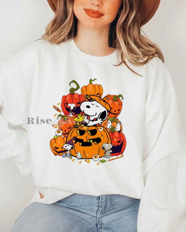 Retro Snoopy Pumkin – Sweatshirt