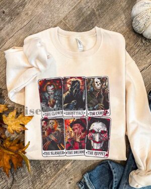 Horror Characters Tarot – Sweatshirt