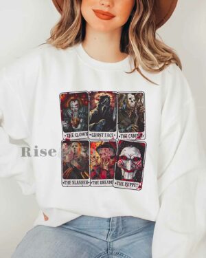 Horror Characters Tarot – Sweatshirt