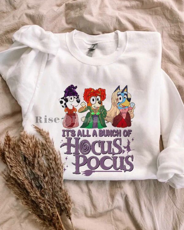 Retro Bluey Hocus Pocus – Sweatshirt