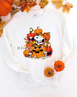 Retro Snoopy Pumkin – Sweatshirt