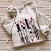 Horror Movie Characters Latte – Sweatshirt