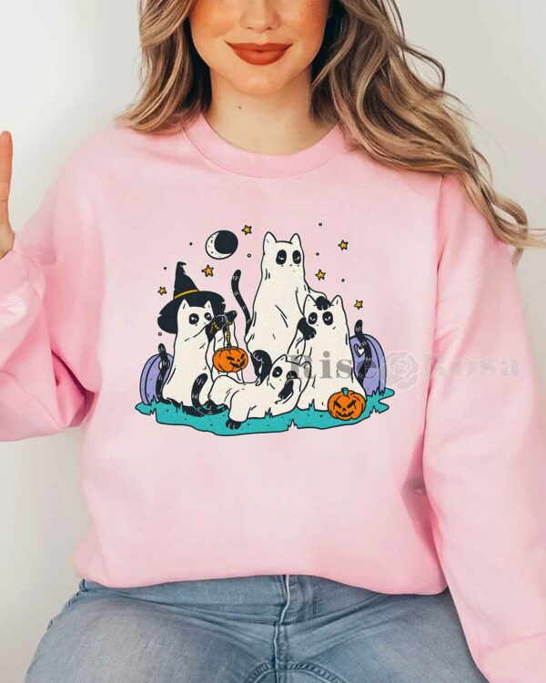 Witch cat halloween – Sweatshirt