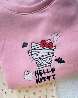 Hello Kitty Halloween – Embroidered Sweatshirt