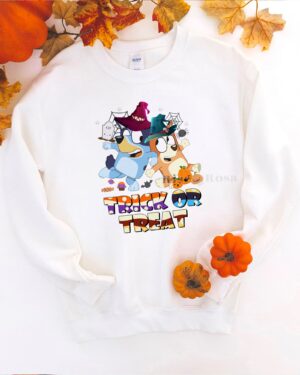 Bluey Trick or Treat Halloween – Sweatshirt