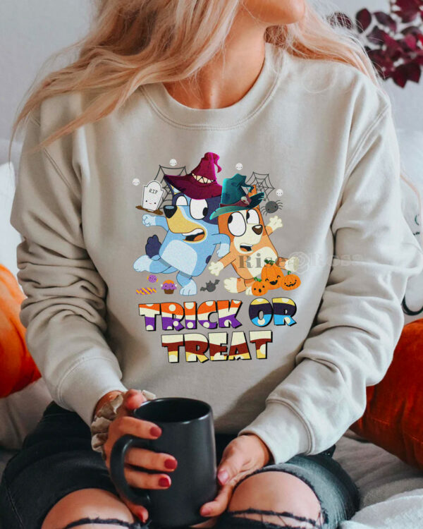 Bluey Trick or Treat Halloween – Sweatshirt