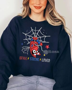 Bluey “Brave Strong Loved” – Sweatshirt