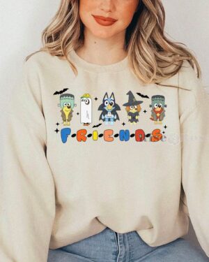 Bluey and Friends Halloween – Sweatshirt