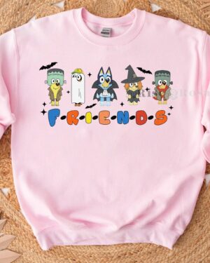 Bluey and Friends Halloween – Sweatshirt