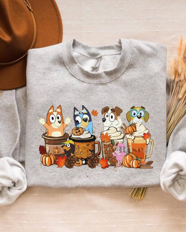 Bluey Coffee Halloween – Sweatshirt