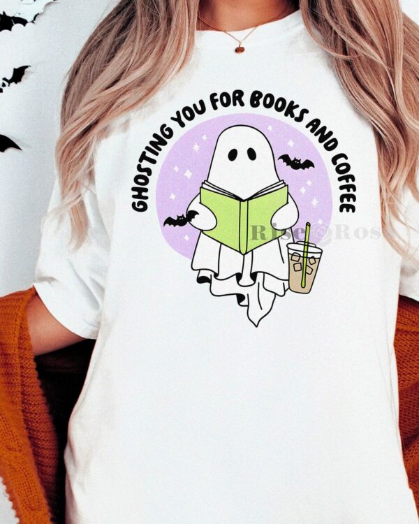 Ghosting You For Books And Coffee – Sweatshirt