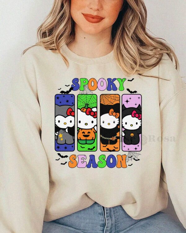 Halloween Hello Kitty Spooky Season – Sweatshirt