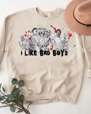 Horror “I Like Bad Boy” – Sweatshirt