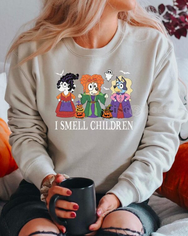 Bluey “I Smell children” Hocus Pocus Halloween – Sweatshirt