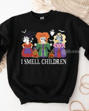 Bluey “I Smell children” Hocus Pocus Halloween – Sweatshirt