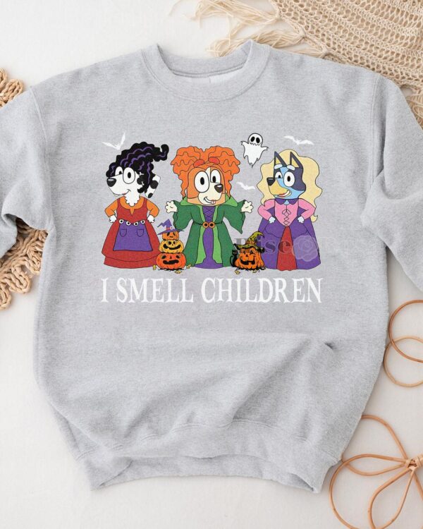 Bluey “I Smell children” Hocus Pocus Halloween – Sweatshirt