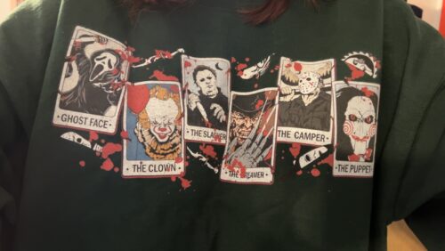 Retro Horror Tarot Cards - Sweatshirt photo review