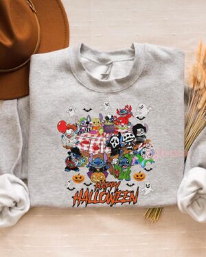 Stitch And LiLo Party Halloween – Sweatshirt