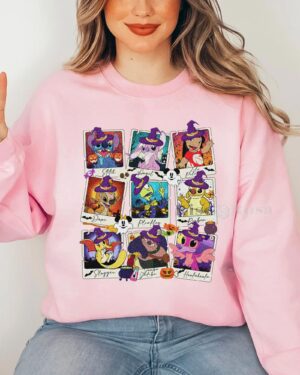Stitch and Friend Halloween – Sweatshirt