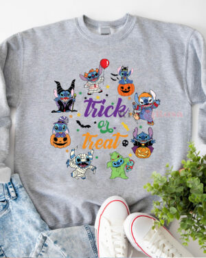 Trick or Treat Stitch Halloween – Sweatshirt