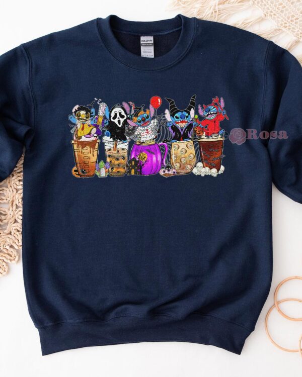 Stitch Horror Characters – Sweatshirt