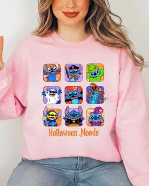 Stitch Halloween Mood- Sweatshirt