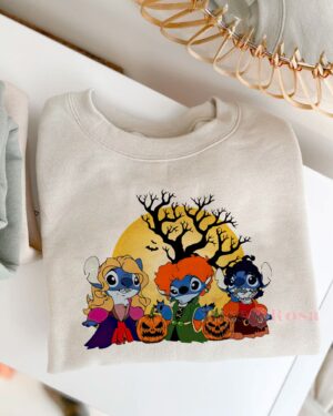 Hocus Pocus Stitch Halloween – Sweatshirt