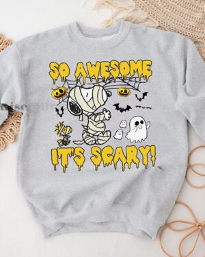 Snoopy So Awesome It”s Scary – Sweatshirt