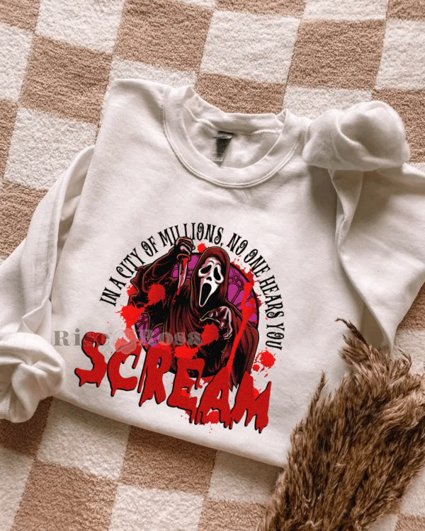 Ghost Face Scream Horror – Sweatshirt