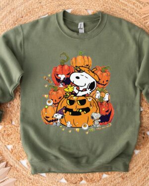 Snoopy Pumpkin Halloween – Sweatshirt