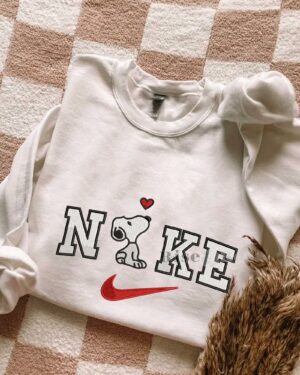 Snoopy NK – Embroidered Sweatshirt