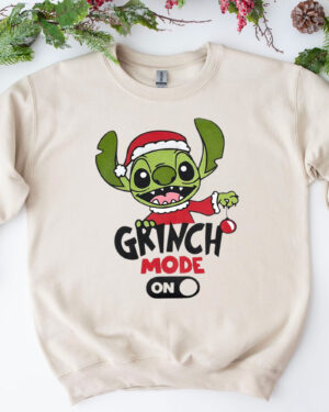 Grinch Mode Christmas – Sweatshirt
