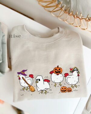 Ghost Chicken Halloween – Sweatshirt