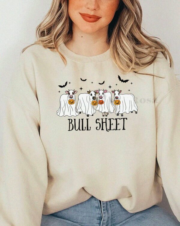 Ghost Bull Sheet Halloween – Sweatshirt