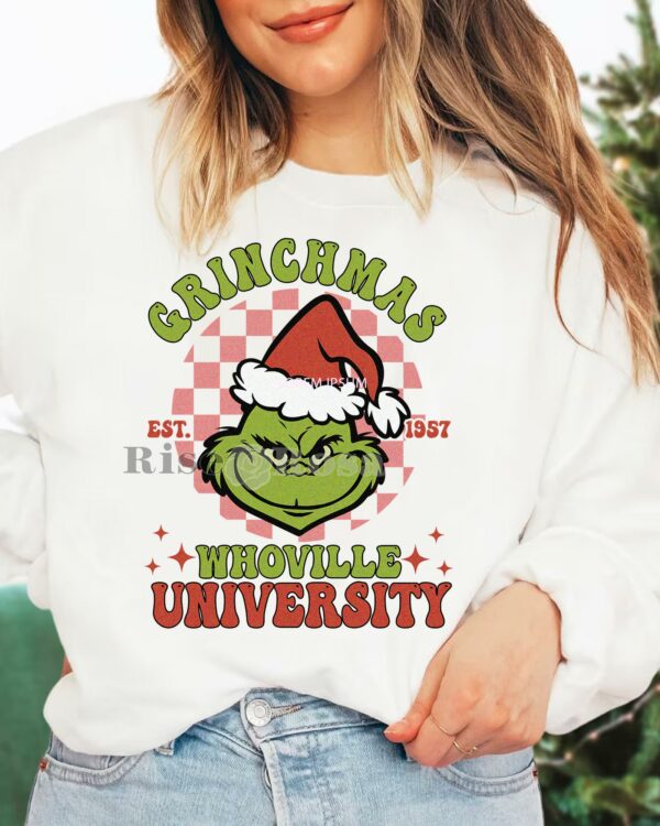 Grinchmas Whoville University – Sweatshirt