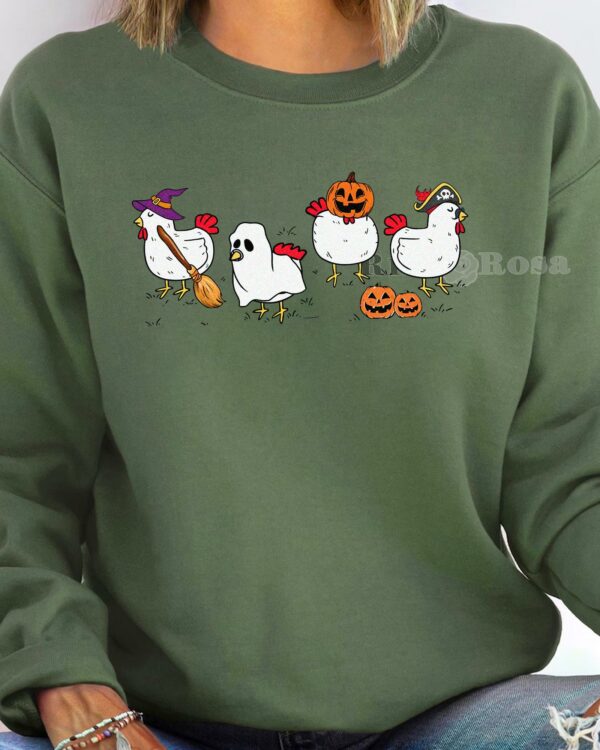 Ghost Chicken Halloween – Sweatshirt