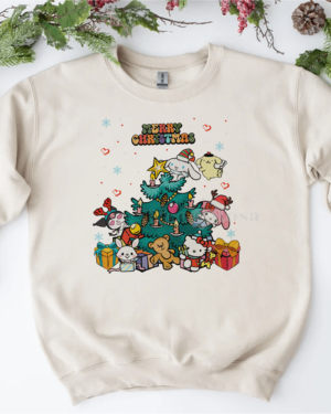 Hello Kitty Christmas Tree – Sweatshirt