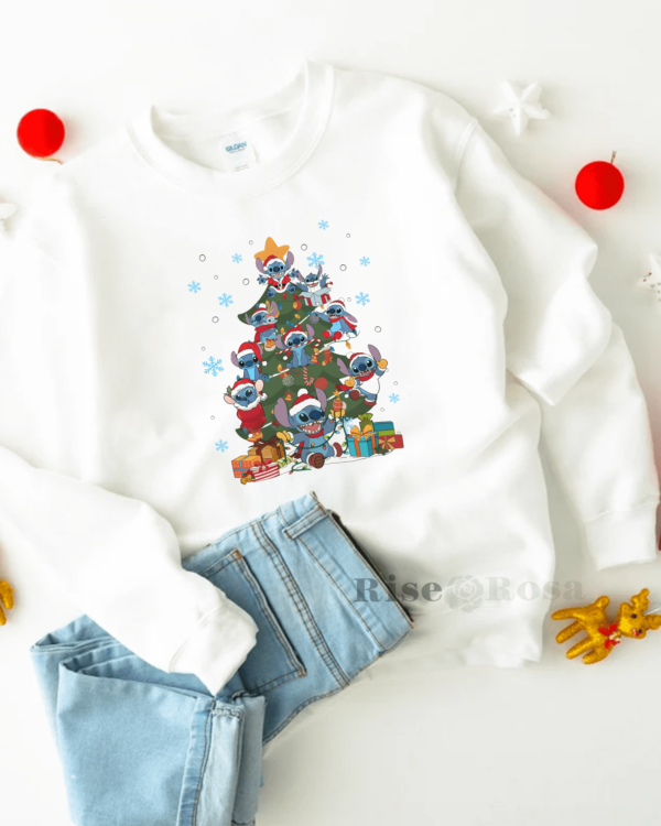 Stitch Christmas Tree – Kids Shirt