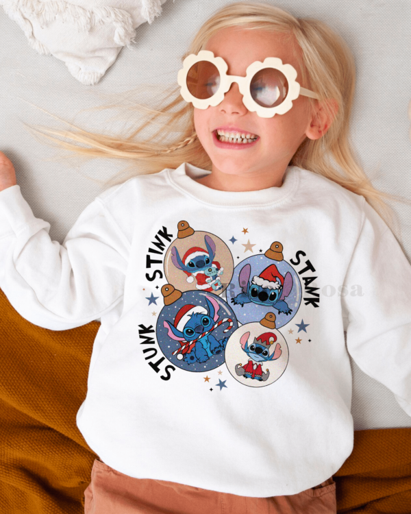 Stitch Stink Stank Stunk – Kids Sweatshirt