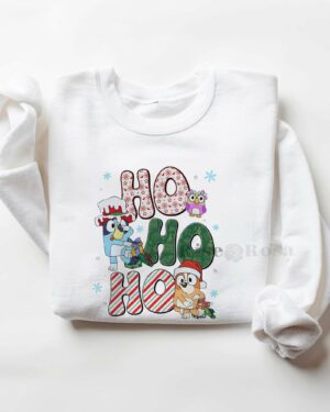 Bluey Christmas HoHoHo – Kids SweatShirt