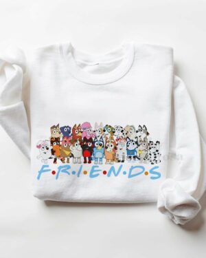 Bluey and Friends Christmas – Kids SweatShirt