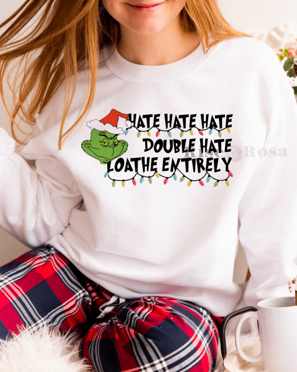 Grinch Hate Hate Hate – Kids Shirt