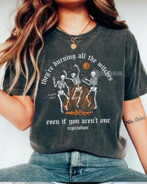 Comfort Color – Reputation They’re Burning All The Witches Sweatshirt