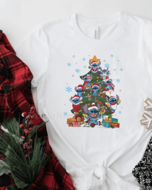 Stitch Christmas Tree – Sweatshirt