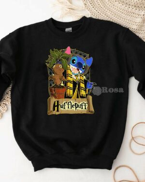Stitch Harry Potter HuffleDuff – Sweatshirt
