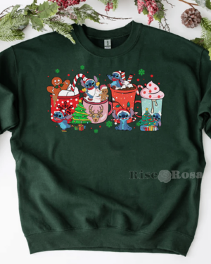 Christmas Stitch Coffee – Sweatshirt