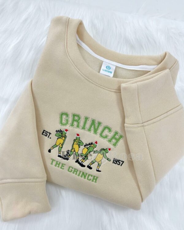Grinch EST 1957  – Embroidered Shirt