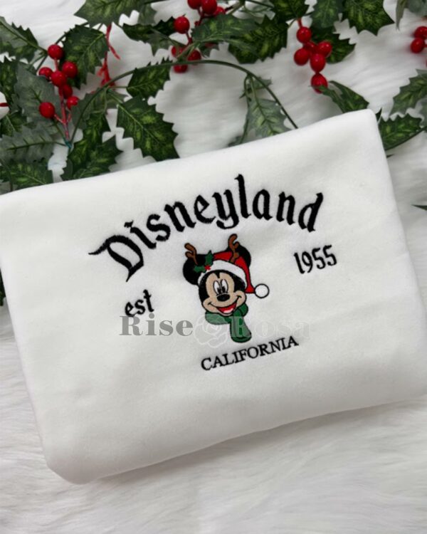 Mickey & Minnie Christmas  – Embroidered Shirt
