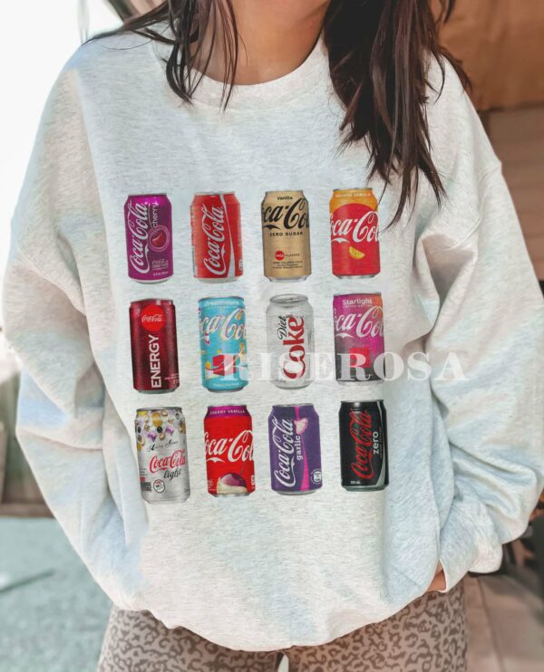 Christmas Coke Diet Soda Sweatshirt